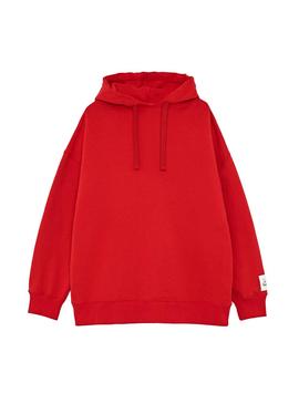 Sudadera Pepe Jeans Lou Rojo Dua Lipa Para Mujer