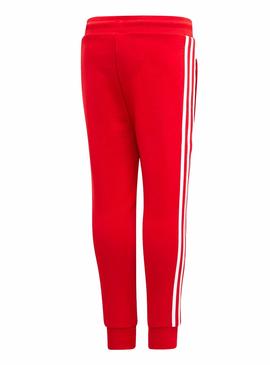 Chandal Adidas Crew Rojo Niño