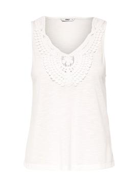 Top Only Sa Beige Mujer