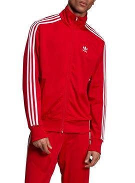 Chaqueta Adidas Firebird Rojo Para Hombre