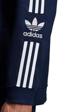 Sudadera Adidas Tech Azul Para Hombre