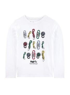 Camiseta Pepe Jeans Rene Blanco Niño