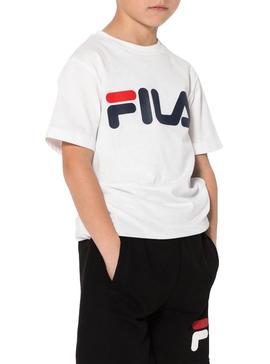 Camiseta Fila Classic Logo Blanco