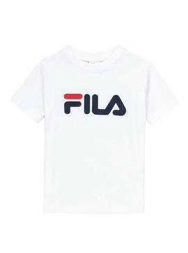 Camiseta Fila Classic Logo Blanco