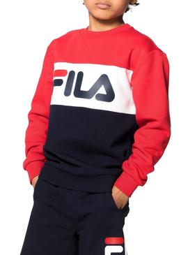 Sudadera Fila Classic Blocked Multicolor Niño