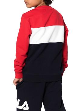 Sudadera Fila Classic Blocked Multicolor Niño