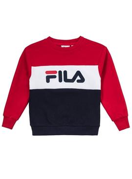 Sudadera Fila Classic Blocked Multicolor Niño