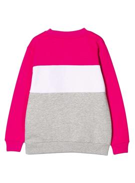 Sudadera Fila Classic Blocked Rosa Niña