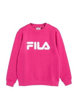 Sudadera Fila Classic Logo Rosa Niña