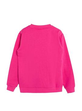 Sudadera Fila Classic Logo Rosa Niña