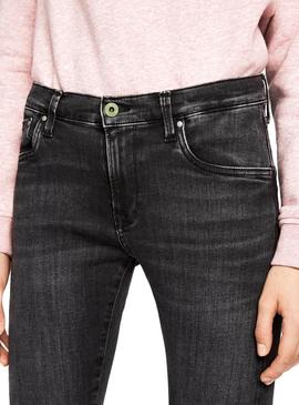 Pantalón Vaquero Pepe Jeans Victoria Negro Mujer