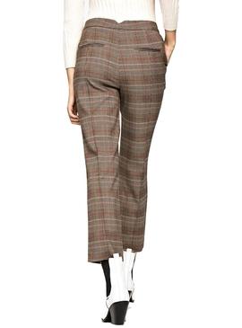 Pantalones Pepe Jeans Lia Cuadros Mujer