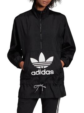 Cortavientos Adidas Negro Para Mujer