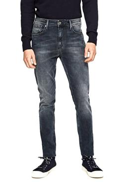 Pantalón Vaquero Pepe Jeans Nickel Negro Hombre
