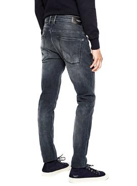 Pantalón Vaquero Pepe Jeans Nickel Negro Hombre