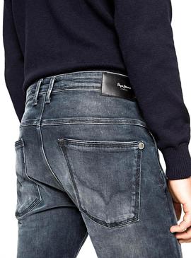 Pantalón Vaquero Pepe Jeans Nickel Negro Hombre