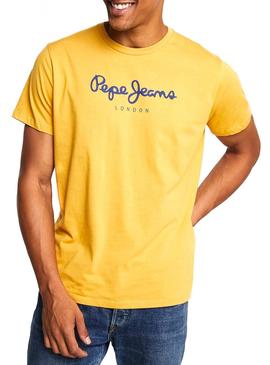 Camiseta Pepe Jeans Eggo Amarillo Hombre