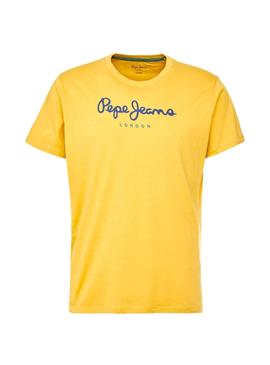 Camiseta Pepe Jeans Eggo Amarillo Hombre