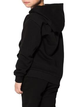 Sudadera Fila Classic Logo Negro Niño