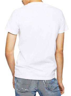 Camiseta Diesel T-Diego-B3 Blanco Hombre