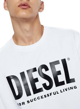 Sudadera Diesel S-GIR-DIVISION-LOGO Blanco Hombre