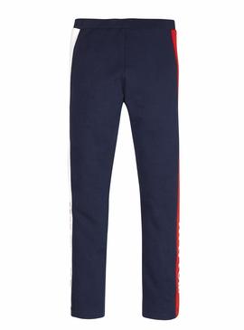 Leggins Tommy Hilfiger Essential Logo Marino Niña