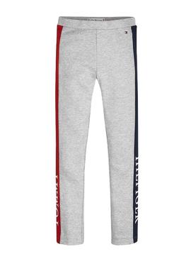 Leggins Tommy Hilfiger Essential Logo Gris Niña