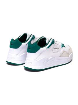 Zapatillas Lacoste Court Slam Blanco Verde Mujer