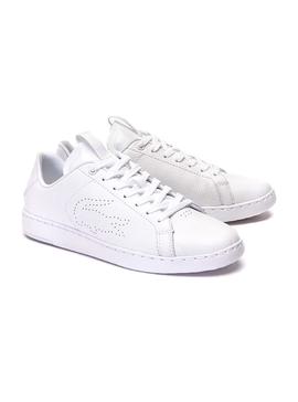 Zapatillas Lacoste Carnaby Evo Light Blanco Mujer