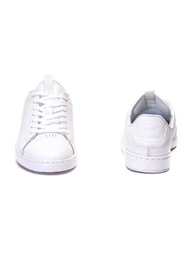 Zapatillas Lacoste Carnaby Evo Light Blanco Mujer