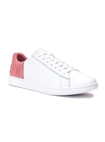 Zapatillas Lacoste Carnaby Evo Rosa Mujer