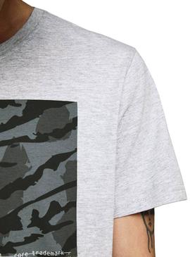 Camiseta Jack and Jones Comace Gris Hombre