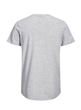 Camiseta Jack and Jones Comace Gris Hombre