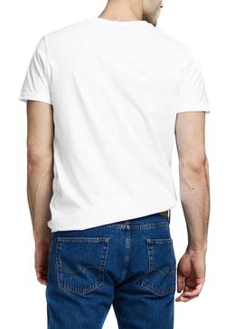 Camiseta Jack and Jones Comace Blanco Para Hombre