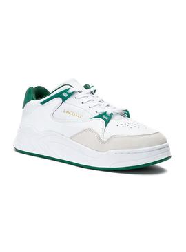 Zapatillas Lacoste Court Slam Blanco Verde Hombre