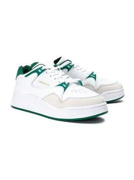 Zapatillas Lacoste Court Slam Blanco Verde Hombre