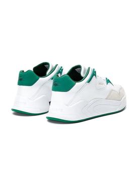 Zapatillas Lacoste Court Slam Blanco Verde Hombre