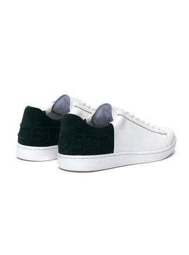 Zapatilla Lacoste Carnaby Evo Blanco Verde Hombre 