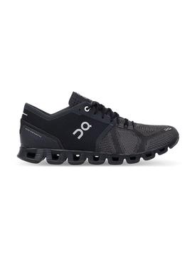 Zapatillas On Running Cloud X Black Asphalt Mujer