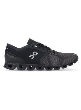 Zapatillas On Running Cloud X Black Asphalt Mujer