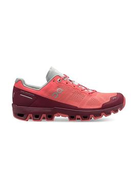 Zapatillas On Running Cloud Venture Coral Mujer