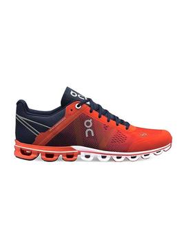 Zapatillas On Running Flow Crimson Mujer