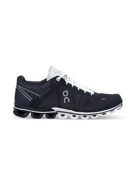 Zapatillas On Running CloudFlow Black White Mujer