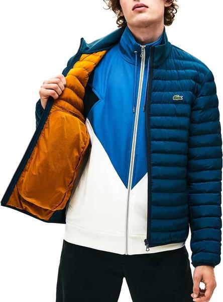 Chaqueta Lacoste Ligera Azul De Hombre