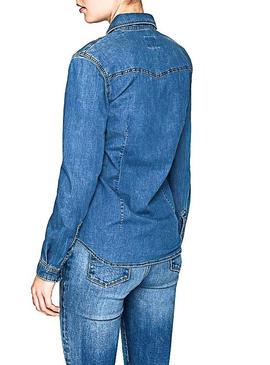 Camisa Pepe Jeans Rosie Denim Mujer