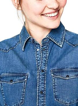 Camisa Pepe Jeans Rosie Denim Mujer