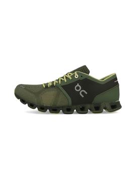 Zapatillas On Running Cloud X Forest Jungle Hombre