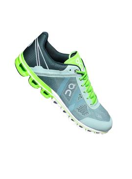Zapatillas On Running Cloud Flow Moss Lime Hombre