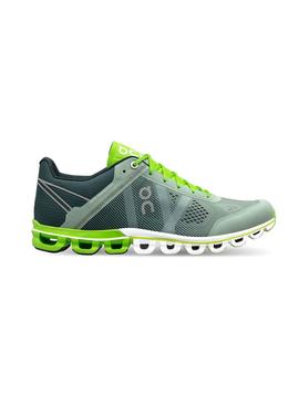 Zapatillas On Running Cloud Flow Moss Lime Hombre