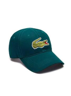 Gorra Lacoste Big Croc Verde Para Hombre